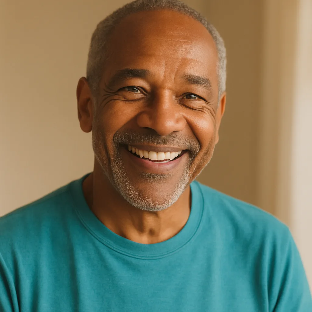 Smiling man in his 60s — member of The Norfolk Dating Site